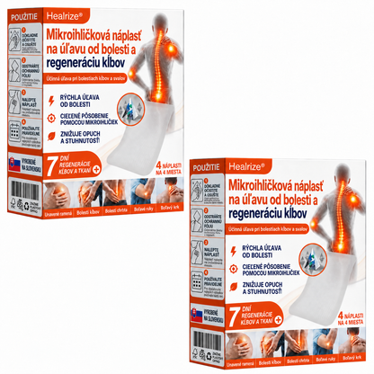 🌍✅ Oficiálny obchod SK: Healrize® Mikroihličková náplasť na úľavu od bolesti a podporu regenerácie kostí (🧑‍⚕️Pomáha zmierniť opuch, bolesť, stuhnutosť, začervenanie, pocit tepla, nepohodlie a únavu kĺbov)🧑‍⚕️🧑‍⚕️