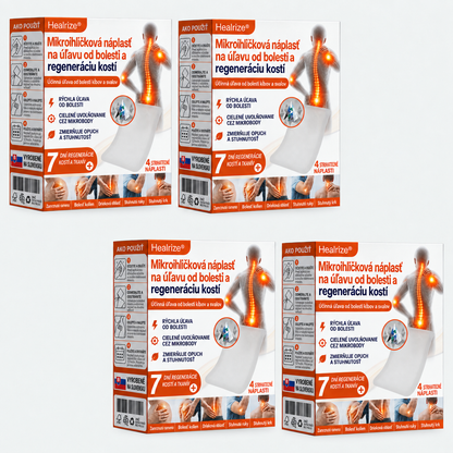 🌍✅ Oficiálny obchod SK: Healrize® Mikroihličková náplasť na úľavu od bolesti a podporu regenerácie kostí (🧑‍⚕️Pomáha zmierniť opuch, bolesť, stuhnutosť, začervenanie, pocit tepla, nepohodlie a únavu kĺbov)🧑‍⚕️🧑‍⚕️