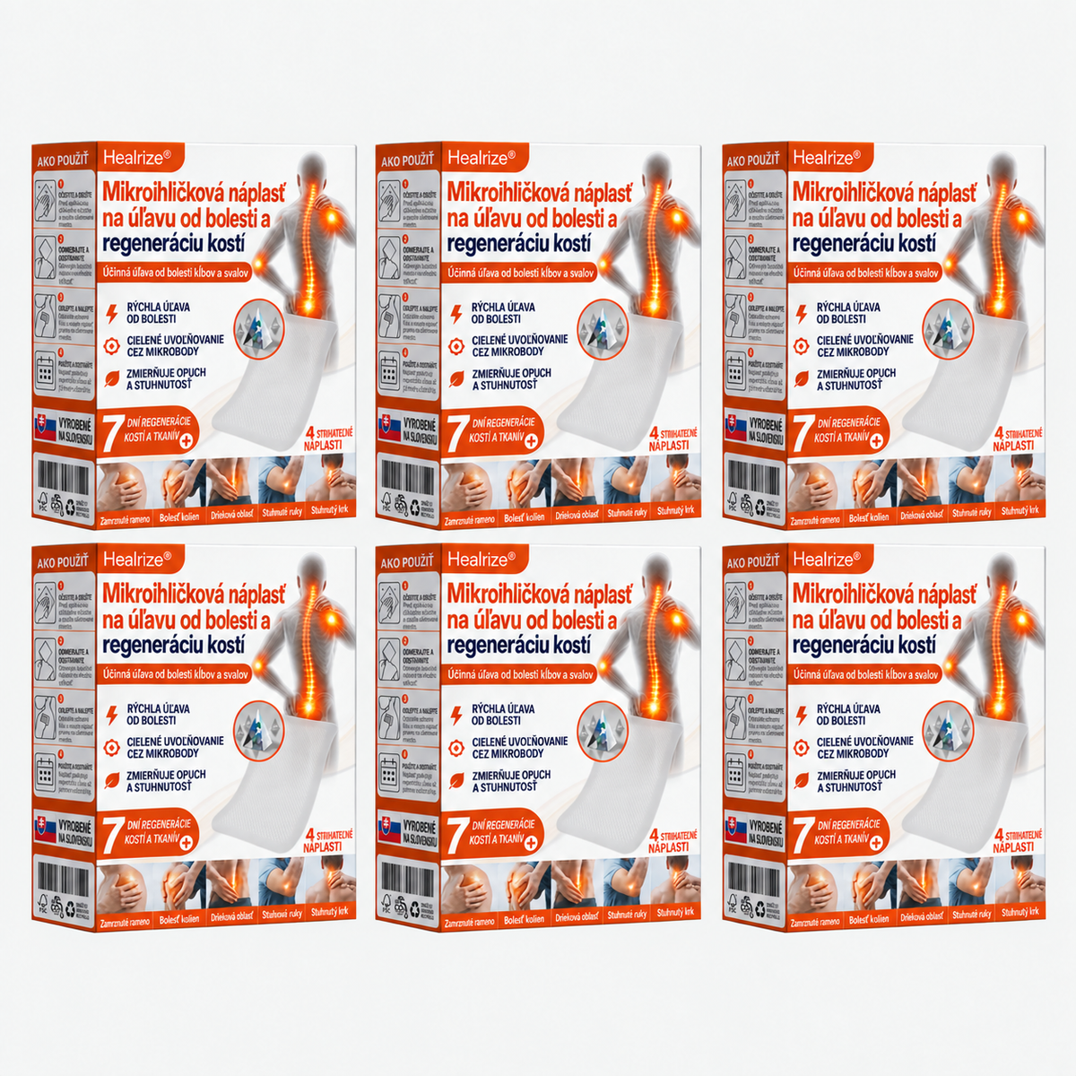 🌍✅ Oficiálny obchod SK: Healrize® Mikroihličková náplasť na úľavu od bolesti a podporu regenerácie kostí (🧑‍⚕️Pomáha zmierniť opuch, bolesť, stuhnutosť, začervenanie, pocit tepla, nepohodlie a únavu kĺbov)🧑‍⚕️🧑‍⚕️