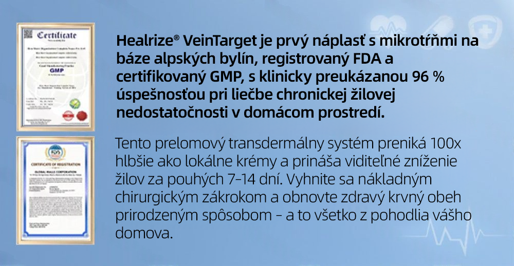 Healrize® VeinTarget Microneedle Patch  Okamžitá úľava, dlhodobé výsledky 🏃‍♂️‍➡️🏃‍♂️‍➡️3
