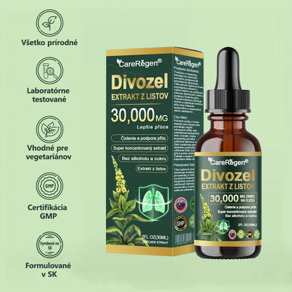 𝗢𝗳𝗶𝗰𝗶𝗮𝗹𝗻ý 𝗼𝗯𝗰𝗵𝗼𝗱: 𝗖𝗮𝗿𝗲𝗥𝗲𝗴𝗲𝗻® Organické kvapky na čistenie pľúc z listov divozelu 🎖️ Klinicky overená, vysoko koncentrovaná formula, ktorá uľavuje od kašľa, hlienu, astmy a CHOCHP — dýchajte ľahšie a rýchlejšie. 🎖️
