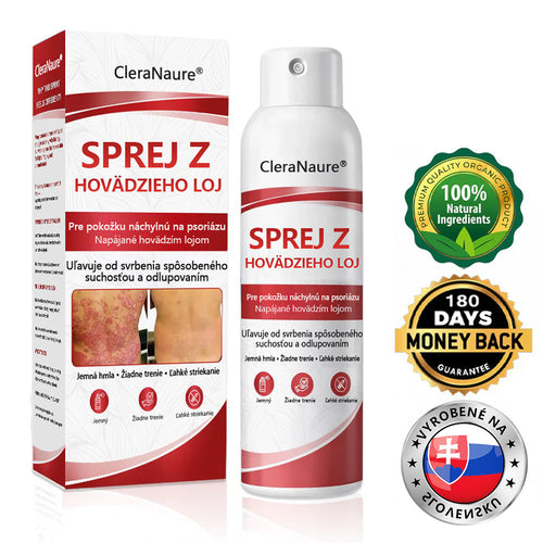 🔴Healrize® Beef Tallow Spray na svrbiacu, olupujúcu pokožku pri psoriáze