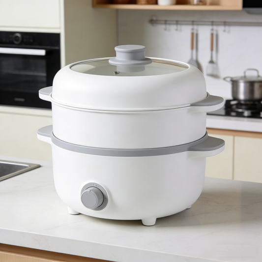 Multi-Layer Healthy Electric Food Steamer – Fast, Efficient, Nutrient-Locking Home Cooking Appliance.✨