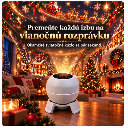 🌞2🎄 Vytvorte si vianočnú rozprávku v každej miestnosti – Slávnostné nočné svetlo s projektorom