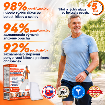 🌍✅ Oficiálny obchod SK: Healrize® Mikroihličková náplasť na úľavu od bolesti a podporu regenerácie kostí (🧑‍⚕️Pomáha zmierniť opuch, bolesť, stuhnutosť, začervenanie, pocit tepla, nepohodlie a únavu kĺbov)🧑‍⚕️🧑‍⚕️