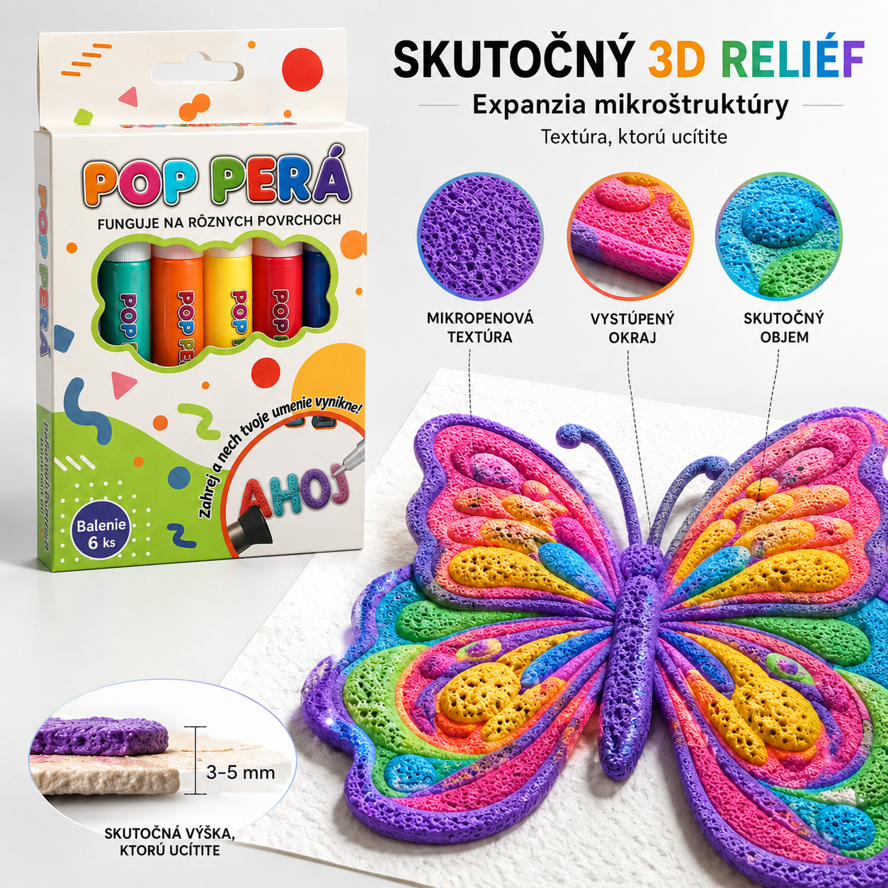 Ušetrite 50 % objednaním ešte dnes - 3D reliéfne umelecké pero Healrize® – premeňte ploché kresby na dotykové 3D umenie🎁
