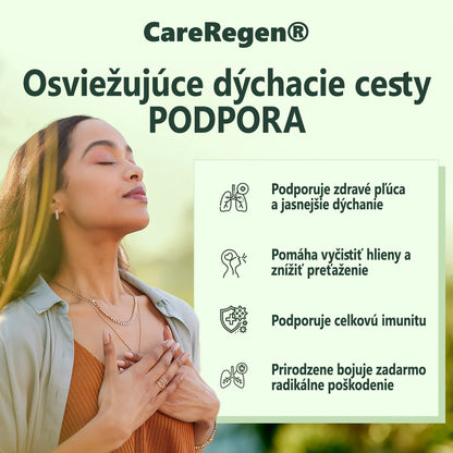 𝗢𝗳𝗶𝗰𝗶𝗮𝗹𝗻ý 𝗼𝗯𝗰𝗵𝗼𝗱: 𝗖𝗮𝗿𝗲𝗥𝗲𝗴𝗲𝗻® Organické kvapky na čistenie pľúc z listov divozelu 🎖️ Klinicky overená, vysoko koncentrovaná formula, ktorá uľavuje od kašľa, hlienu, astmy a CHOCHP — dýchajte ľahšie a rýchlejšie. 🎖️
