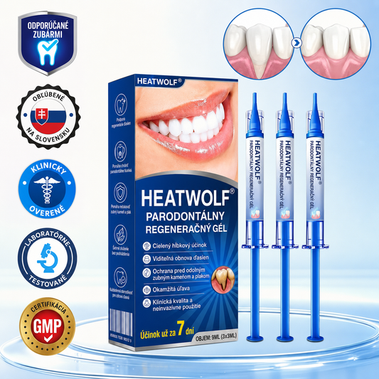 🇸🇰👨‍⚕️✅🦷HEATWOLF® GumRevive Parodontálny opravný gél🍔