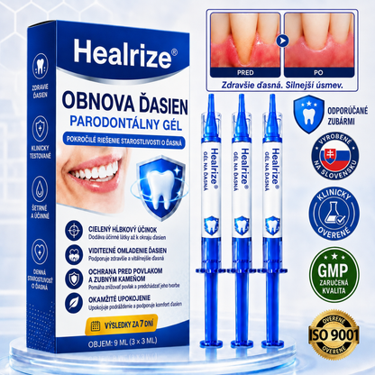 🇸🇰👨‍⚕️✅🦷𝐇𝐞𝐚𝐥𝐫𝐢𝐳𝐞® GumRevive Parodontálny opravný gél🦷📌